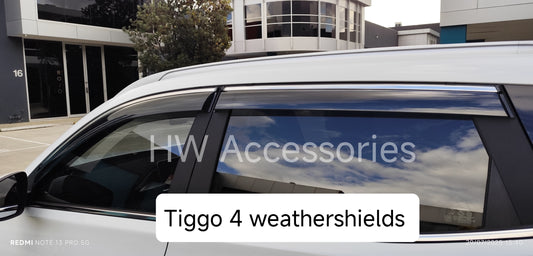 Chery Tiggo 4 Weathershields