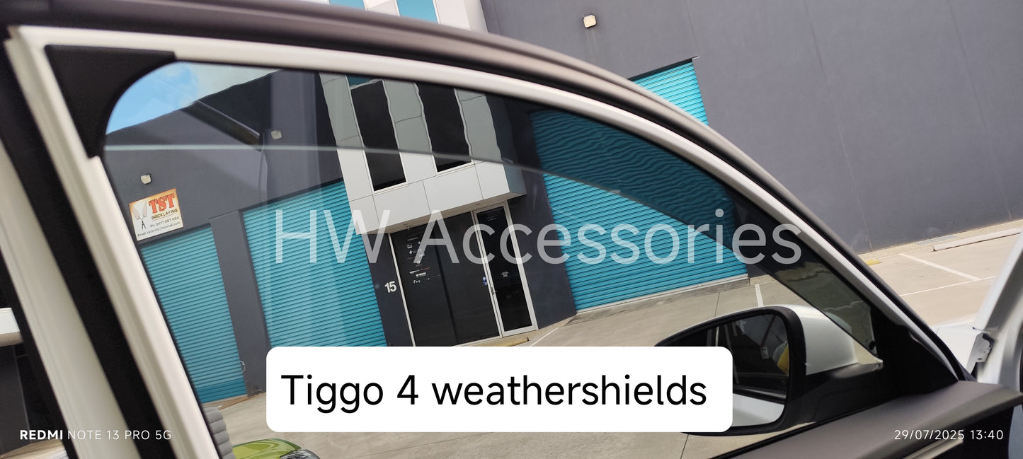 Chery Tiggo 4 Weathershields