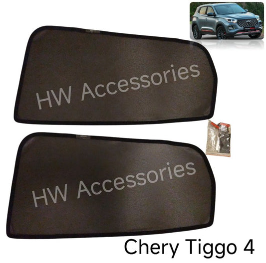 Chery Tiggo 4 magnetic rear window sunshades