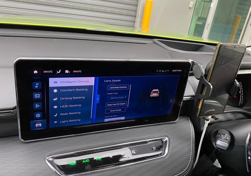 Mobile Phone Holder with Air Freshener Diffuser