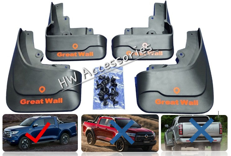 GWM Ute Cannon Mudflaps