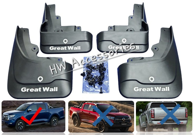 GWM Ute Cannon Mudflaps
