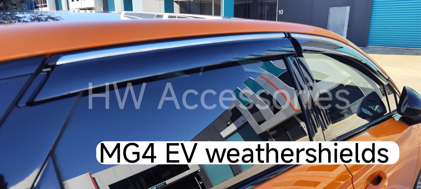 MG4 EV Weathershields