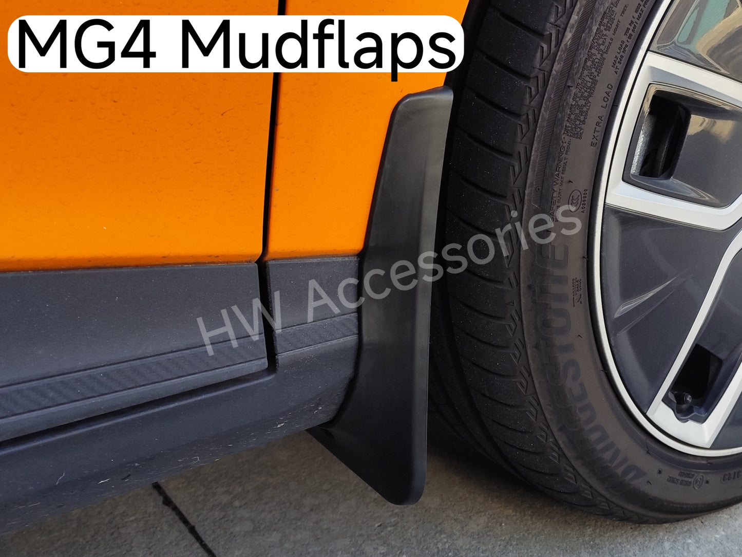 MG4 EV Mudflaps