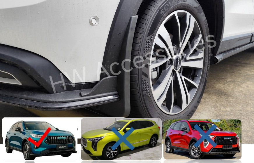 Haval Jolion Mudflaps (2024+ facelift NEW SHAPE models)
