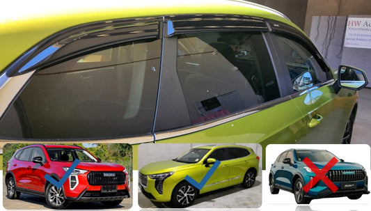 Haval Jolion Weathershields