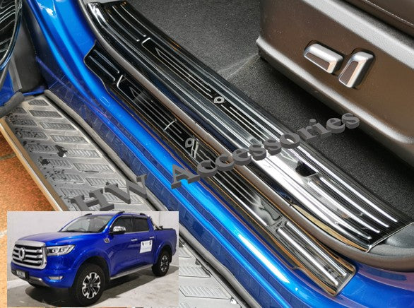 GWM Ute Cannon Stainless Steel Scuff Plates