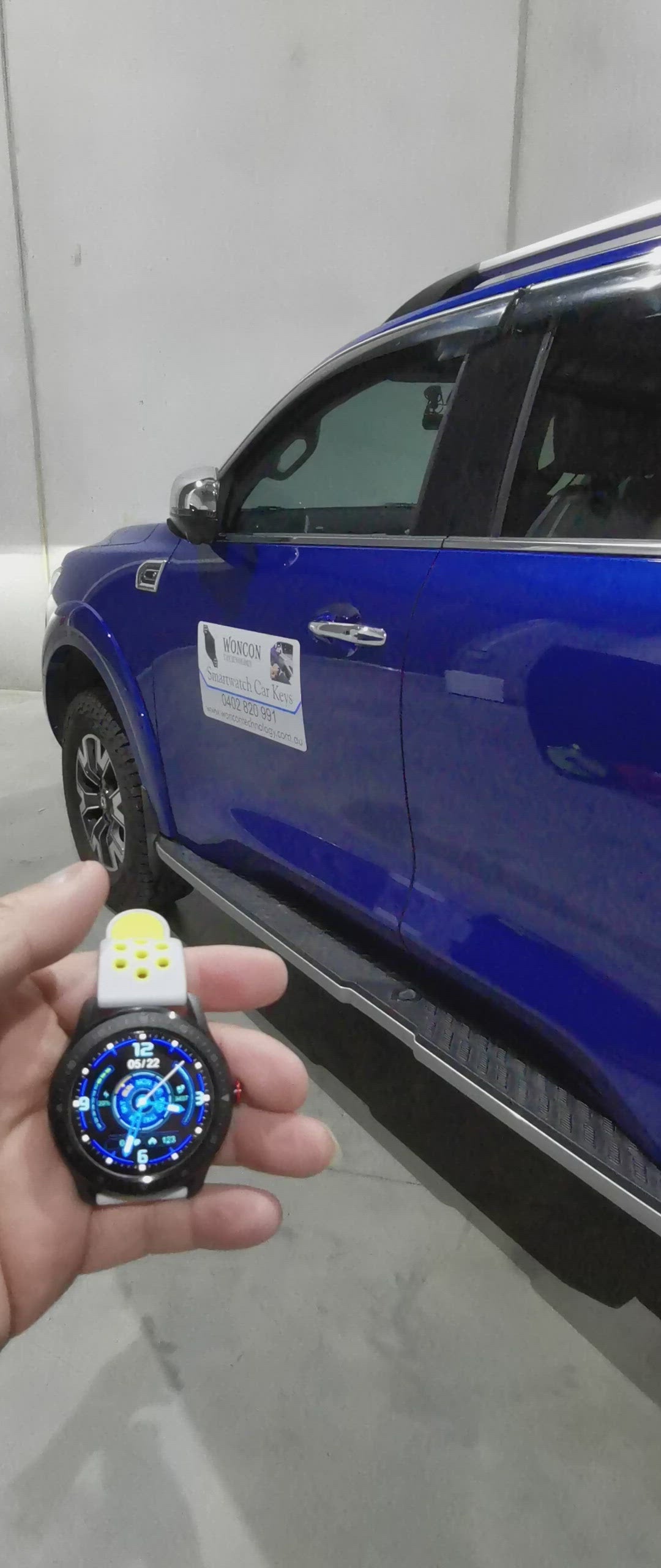 smart watch car key