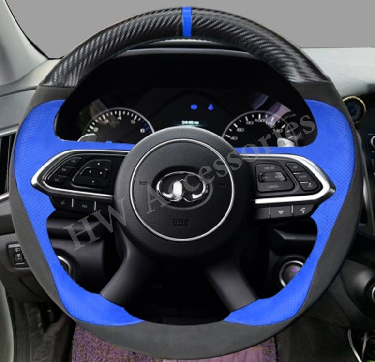 GWM Ute Cannon Steering Wheel Leather Stitched Cover